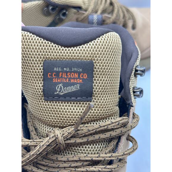 FILSON x DANNER Trail 2650 Hiker Boots Prairie Sand Tan Sz 9.5 $230